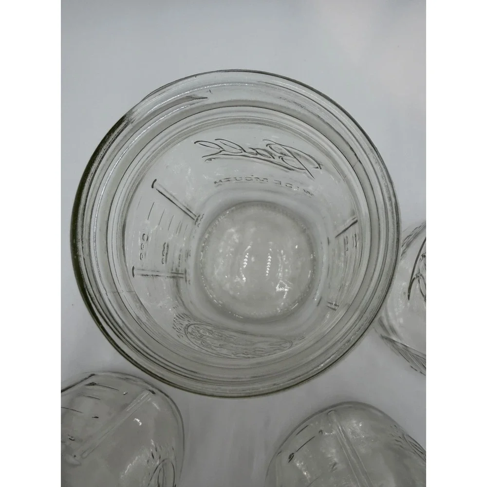 Mason Jars Ball Wide Mouth 32oz Clear Glass Quart Canning Jars Set of 7